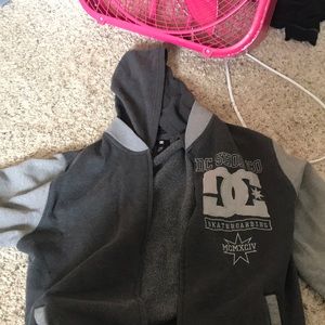 DC zip up hoodie